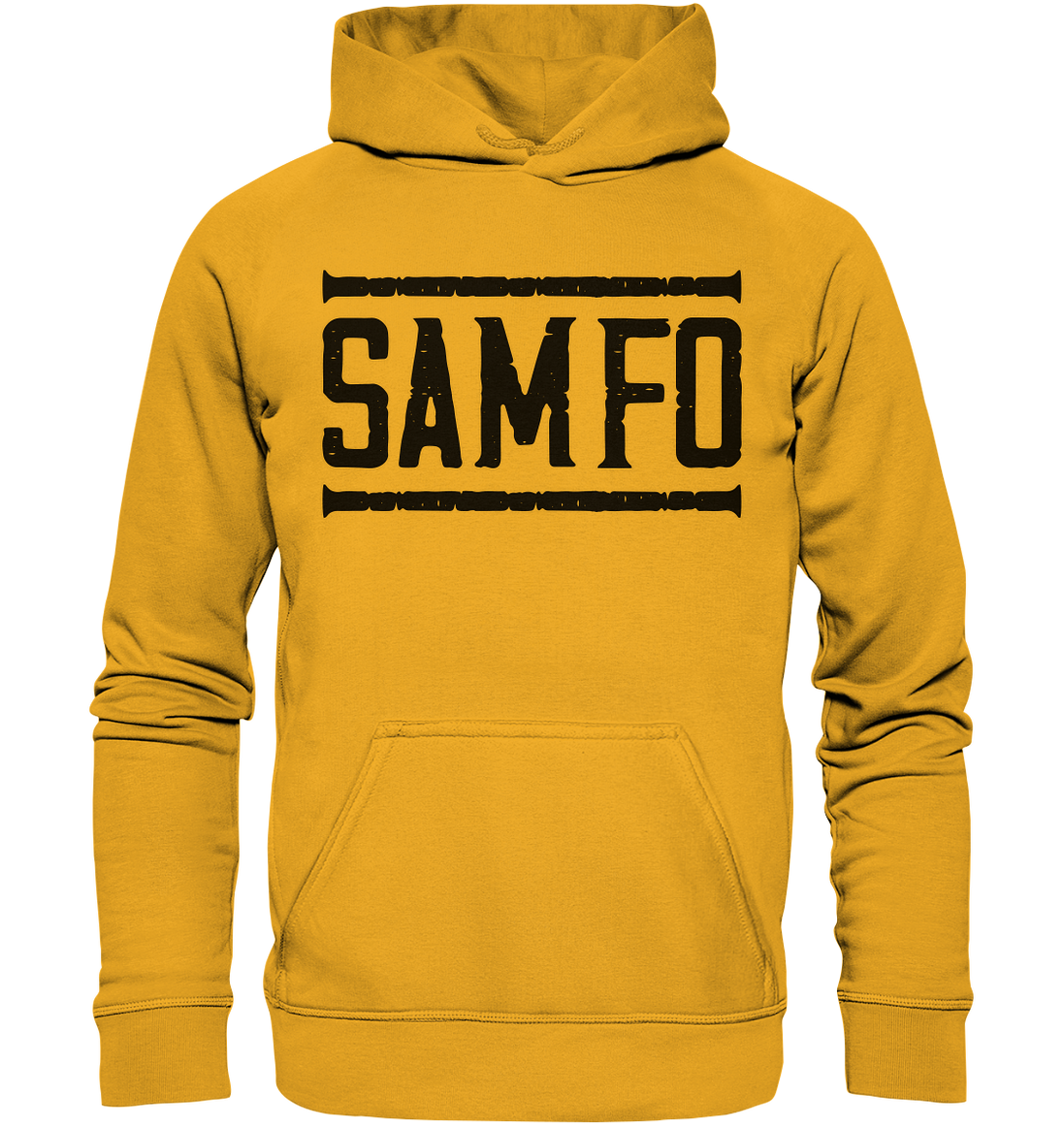SAMFO black - Basic Unisex Hoodie