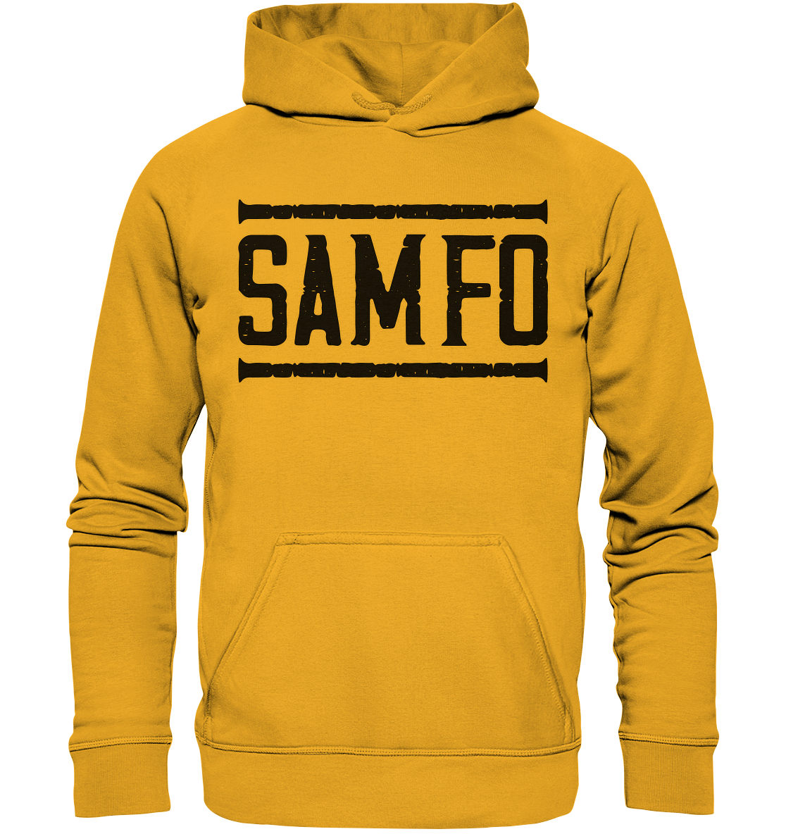 SAMFO black - Basic Unisex Hoodie