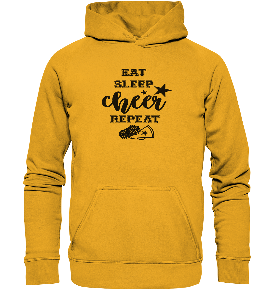 Eat Sleep Cheer Repeat - Basic Unisex Hoodie