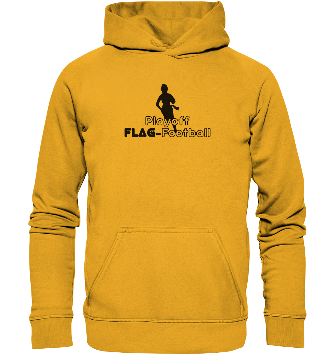 Playoff Flag Football  Women black  - Basic Unisex Hoodie