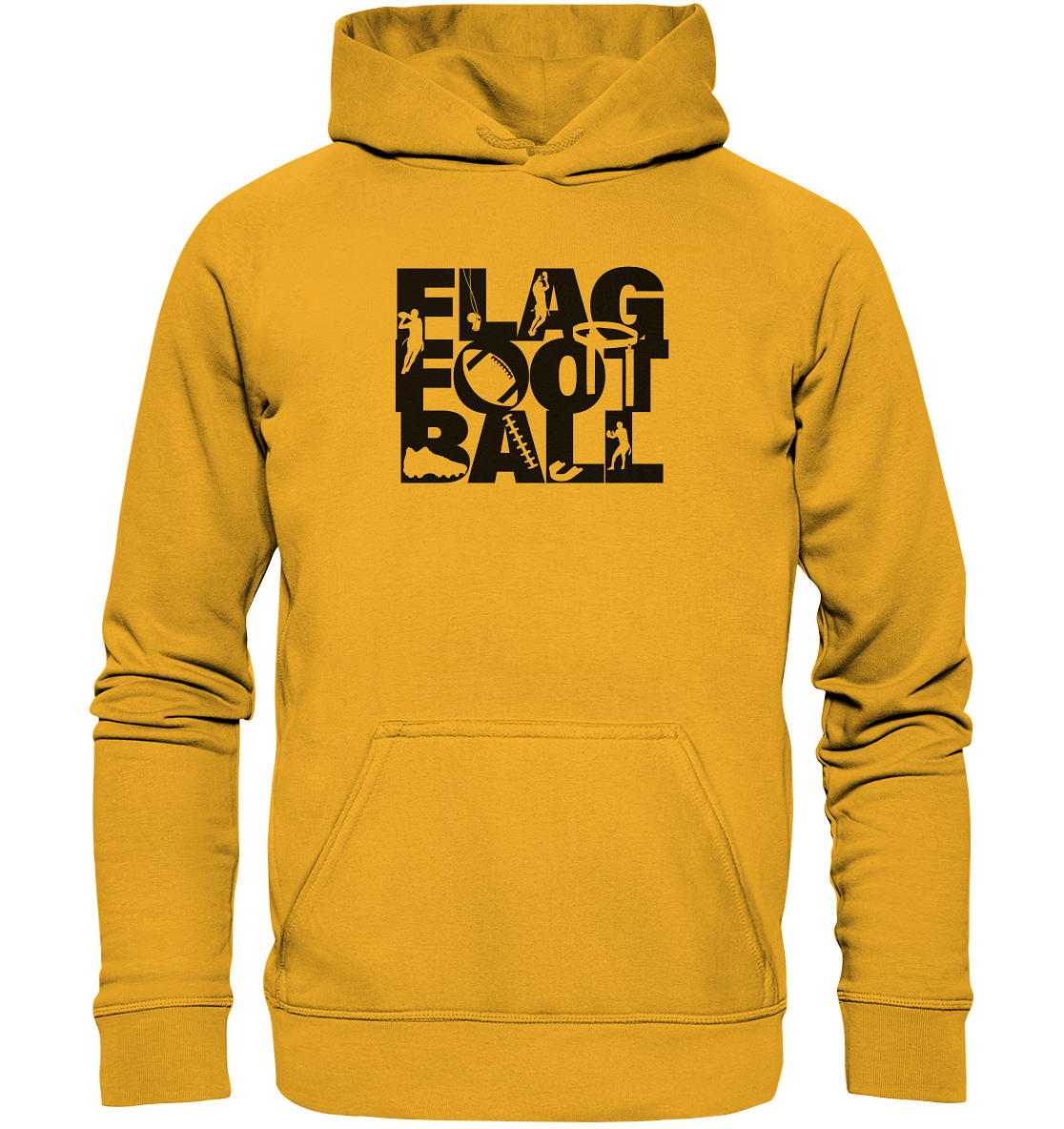 Flag Football - Basic Unisex Hoodie