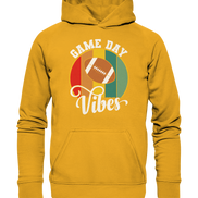 Game Day Vibes White - Basic Unisex Hoodie