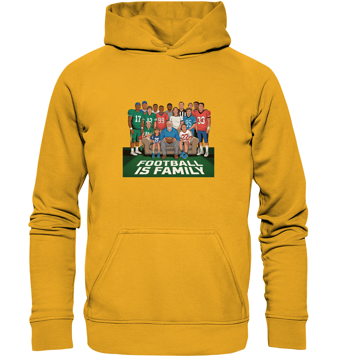 Football is Family - Basic Unisex Hoodie