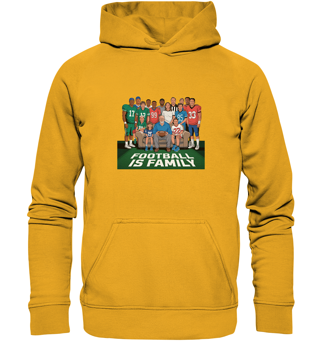 Football is Family - Basic Unisex Hoodie