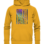 USA Football Flag - Basic Unisex Hoodie