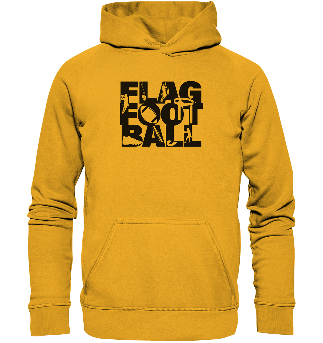 Flag Football - Basic Unisex Hoodie