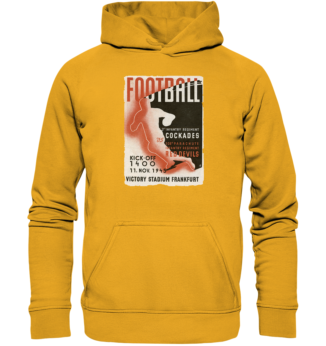 Red Devils Frankfurt 1945 - Basic Unisex Hoodie