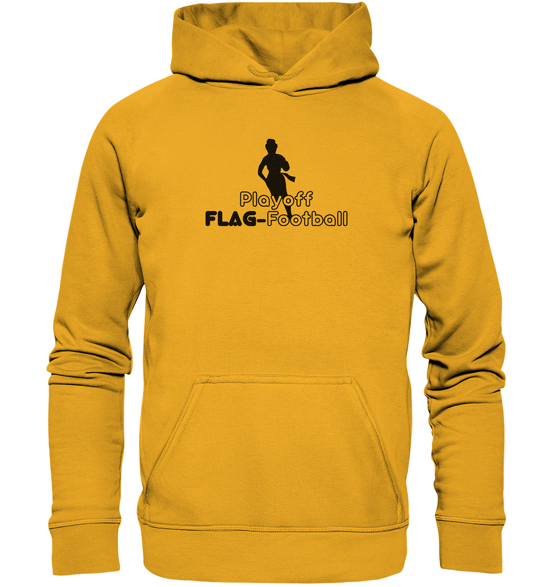 Playoff Flag Football  Women black  - Basic Unisex Hoodie
