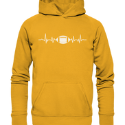 Football Heartbeat - Basic Unisex Hoodie