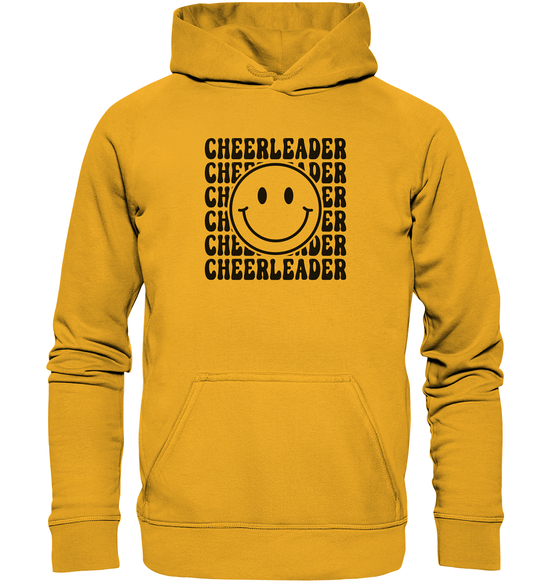Cheerleader Smiley - Basic Unisex Hoodie