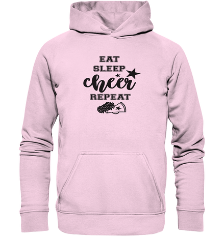 Eat Sleep Cheer Repeat - Basic Unisex Hoodie