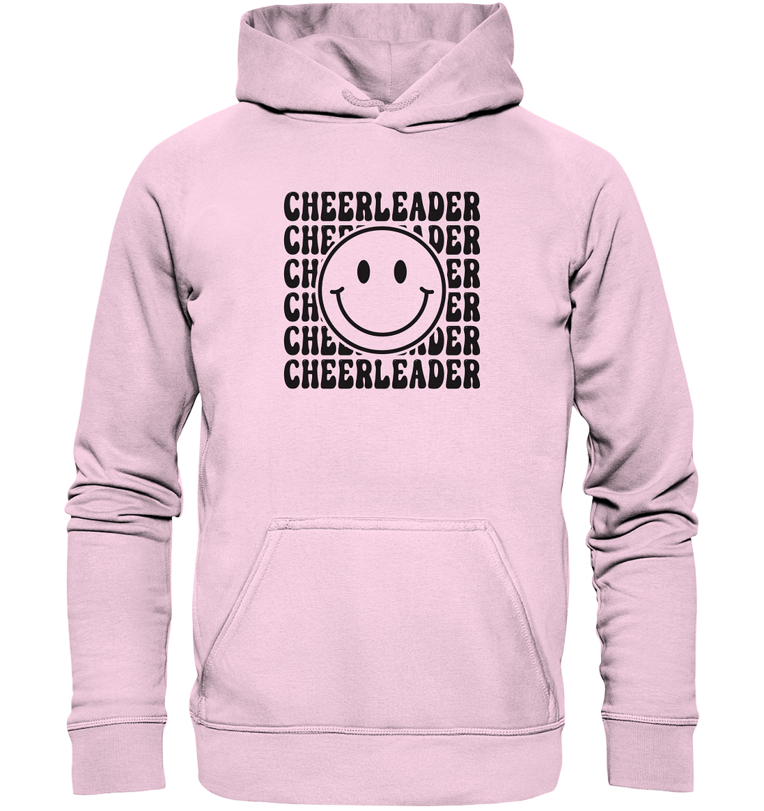 Cheerleader Smiley - Basic Unisex Hoodie