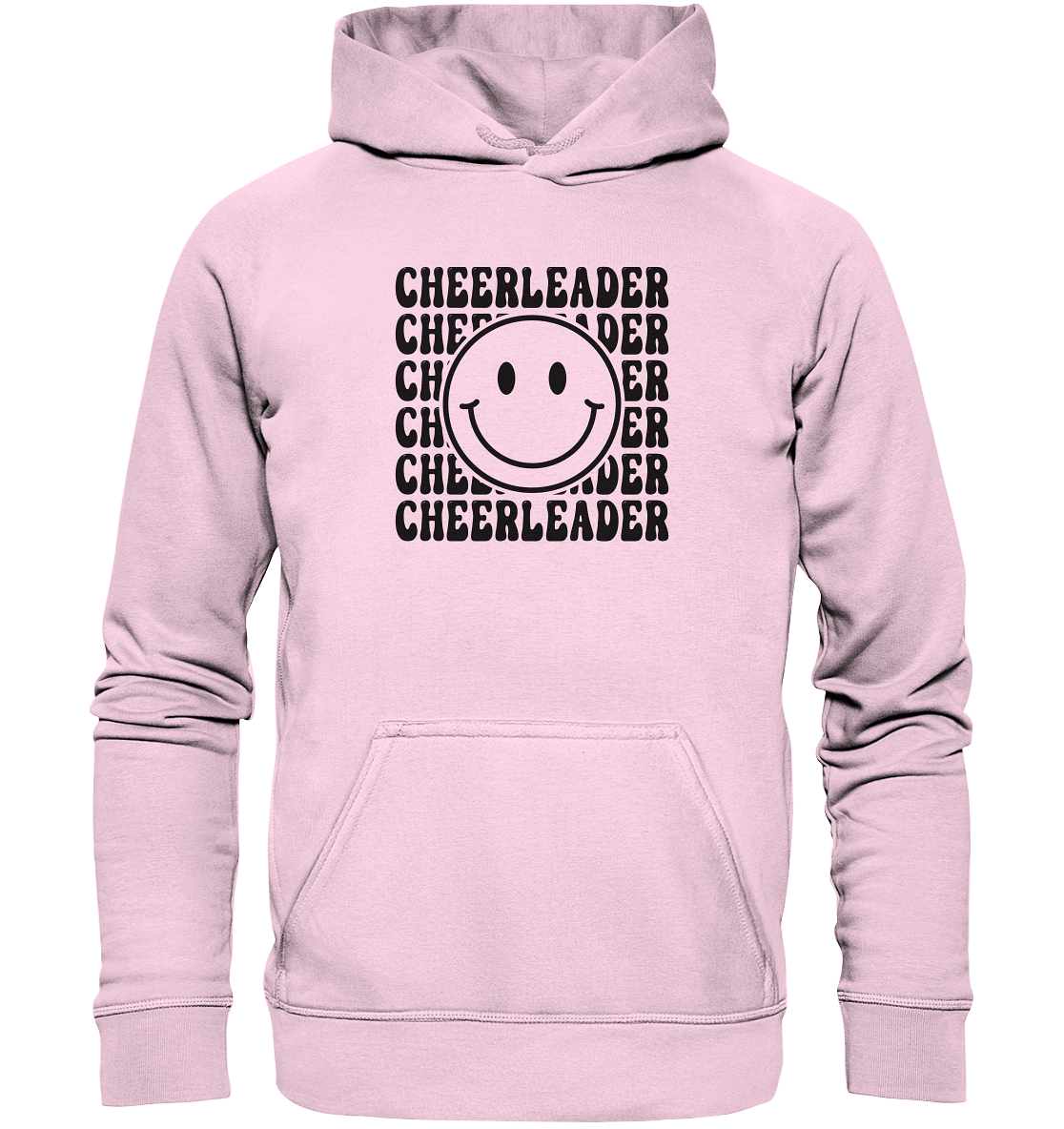 Cheerleader Smiley - Basic Unisex Hoodie