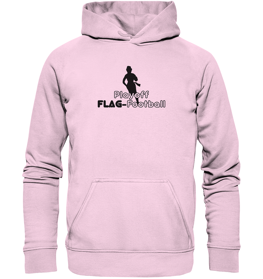Playoff Flag Football  Women black  - Basic Unisex Hoodie