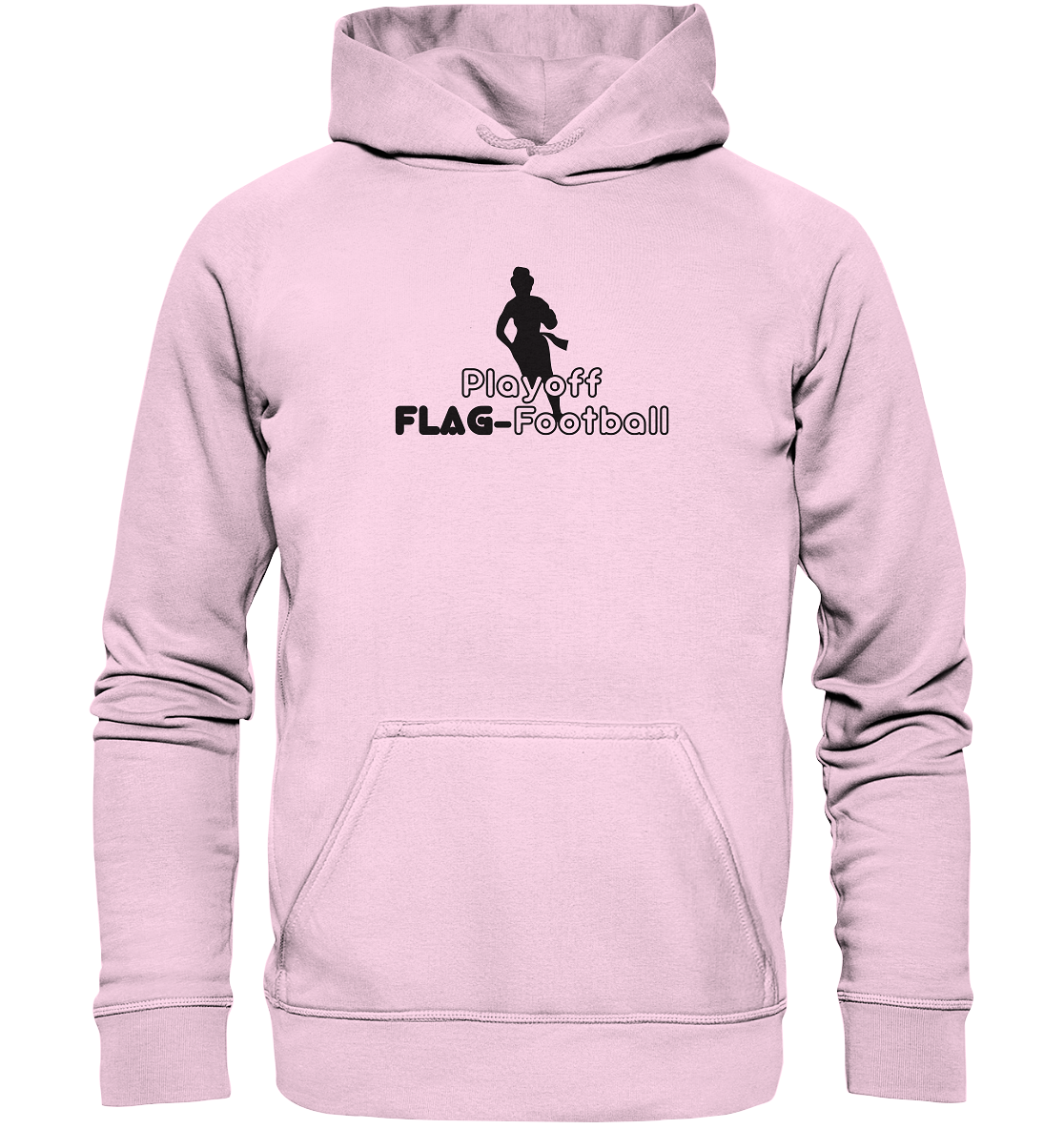 Playoff Flag Football  Women black  - Basic Unisex Hoodie