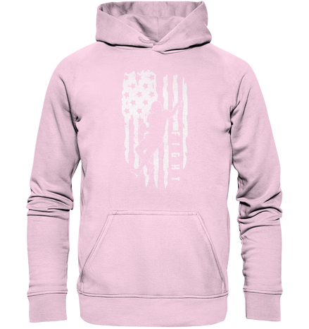 USA Flag Fight - Basic Unisex Hoodie