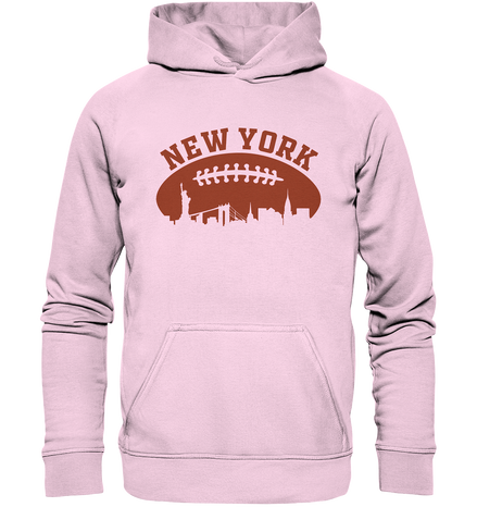 New York Football Silhoutte  - Basic Unisex Hoodie