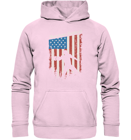 American Football Banner - Basic Unisex Hoodie