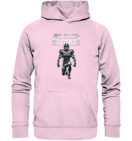 No Pain No Gain Metal  - Basic Unisex Hoodie