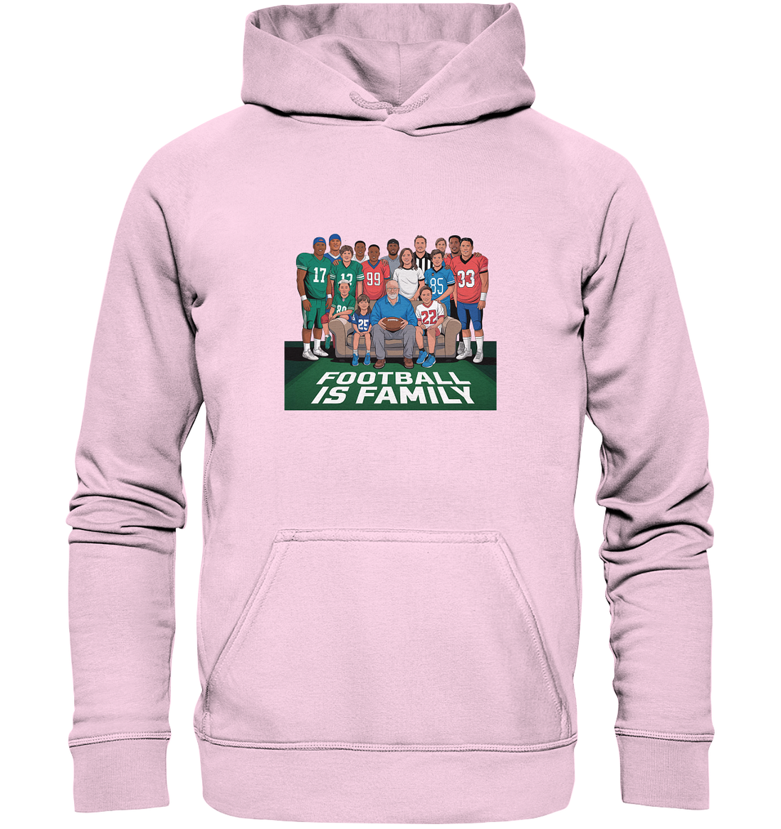Football is Family - Basic Unisex Hoodie