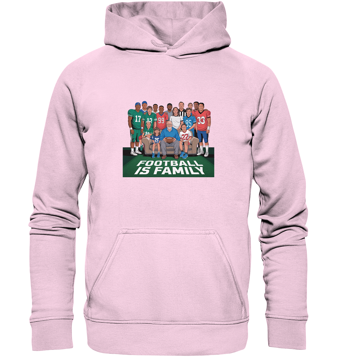 Football is Family - Basic Unisex Hoodie
