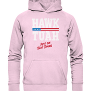 Hawk Tuah White - Basic Unisex Hoodie