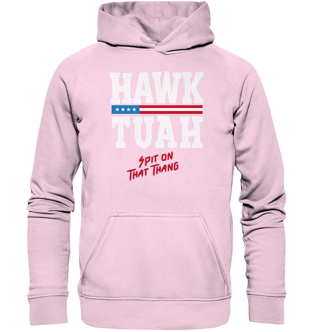 Hawk Tuah White - Basic Unisex Hoodie