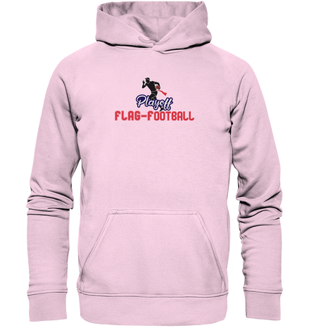 Playoff Flag Football  Men red - Basic Unisex Hoodie