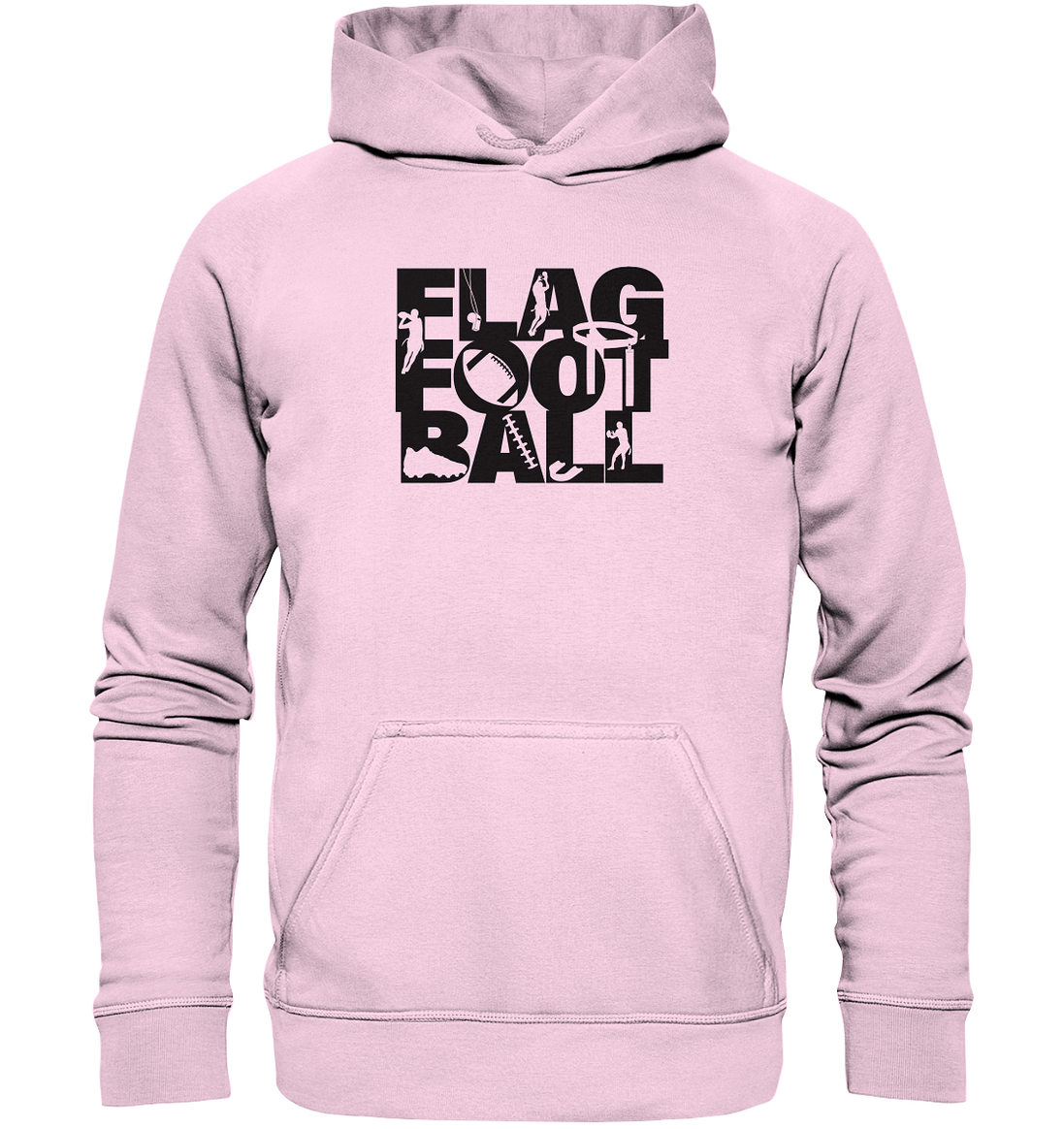 Flag Football - Basic Unisex Hoodie