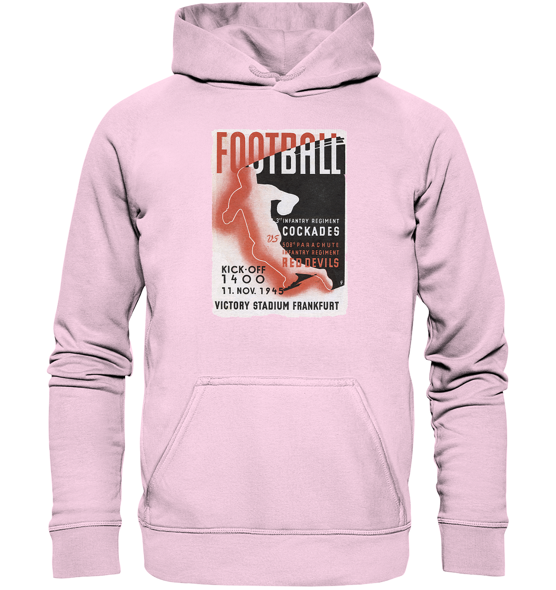 Red Devils Frankfurt 1945 - Basic Unisex Hoodie