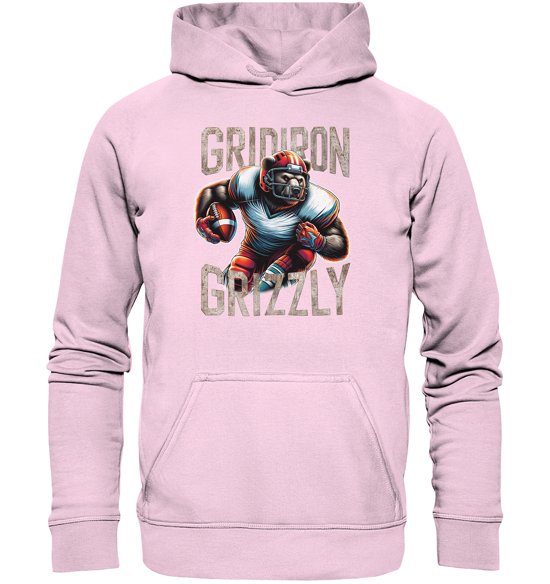 Gridiron Grizzly - Basic Unisex Hoodie