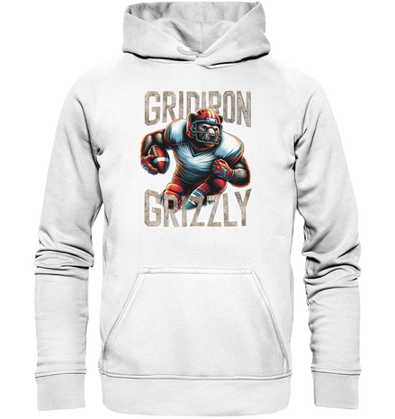 Gridiron Grizzly - Basic Unisex Hoodie