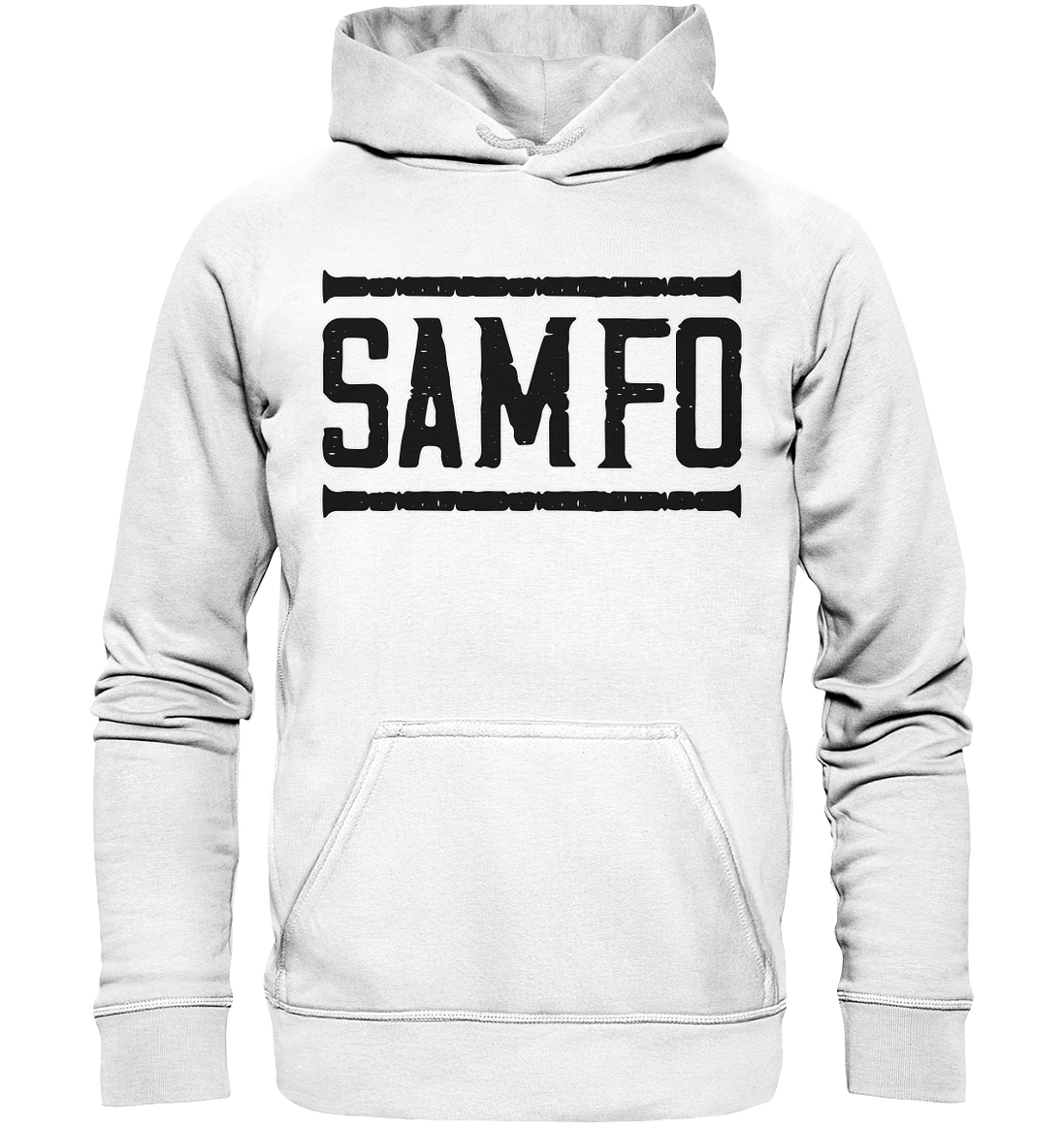 SAMFO black - Basic Unisex Hoodie