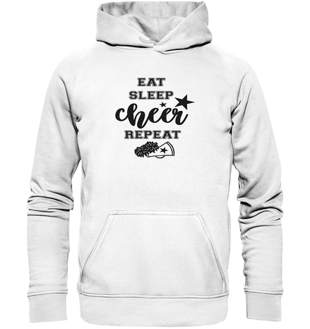 Eat Sleep Cheer Repeat - Basic Unisex Hoodie