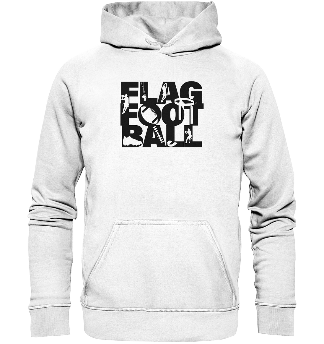 Flag Football - Basic Unisex Hoodie