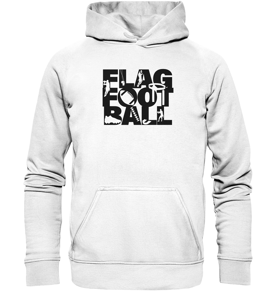 Flag Football - Basic Unisex Hoodie