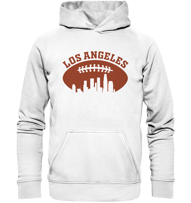 Los Angeles Football Silhouette - Basic Unisex Hoodie