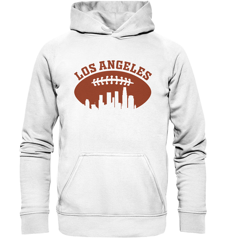 Los Angeles Football Silhouette - Basic Unisex Hoodie