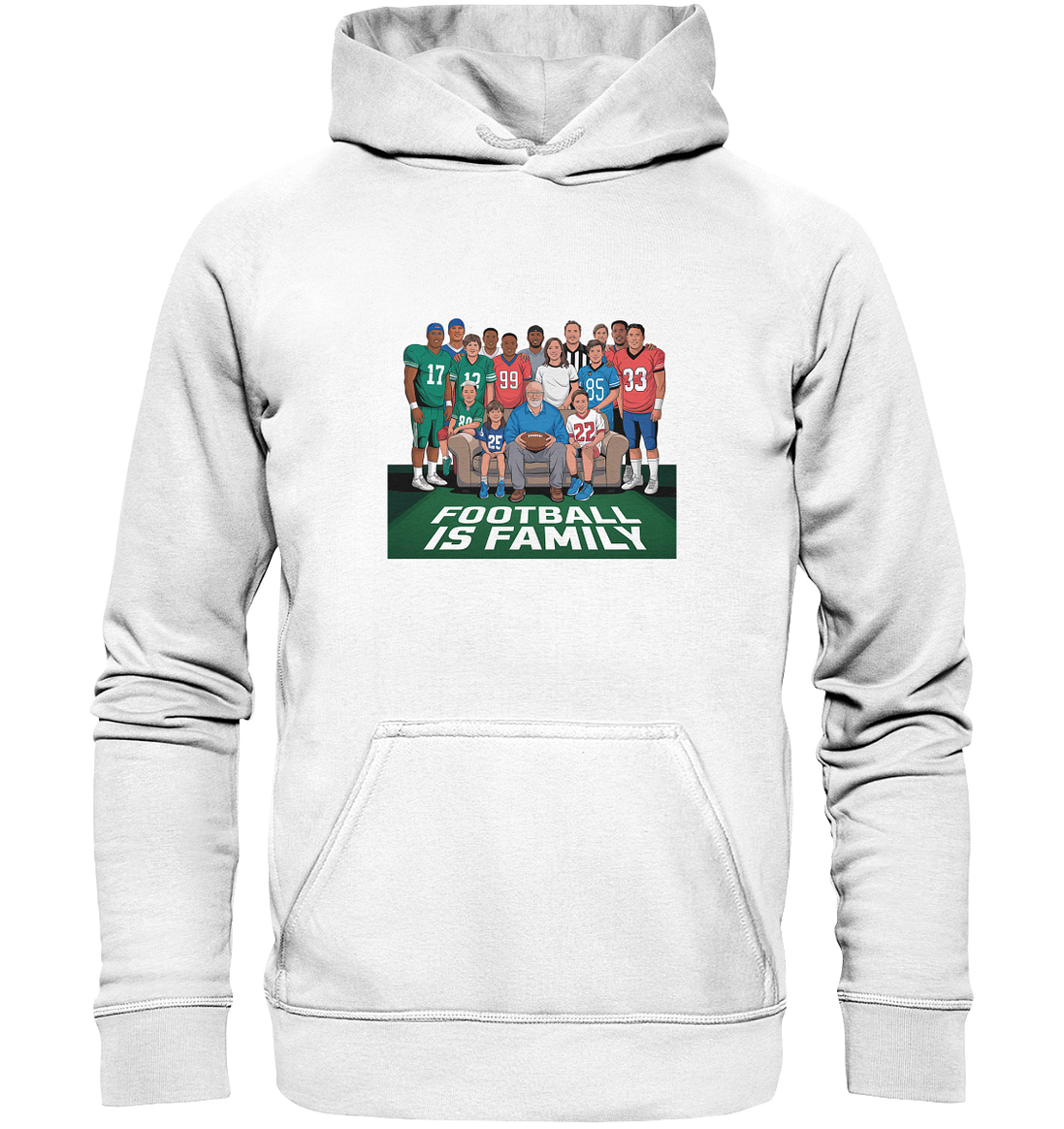 Football is Family - Basic Unisex Hoodie