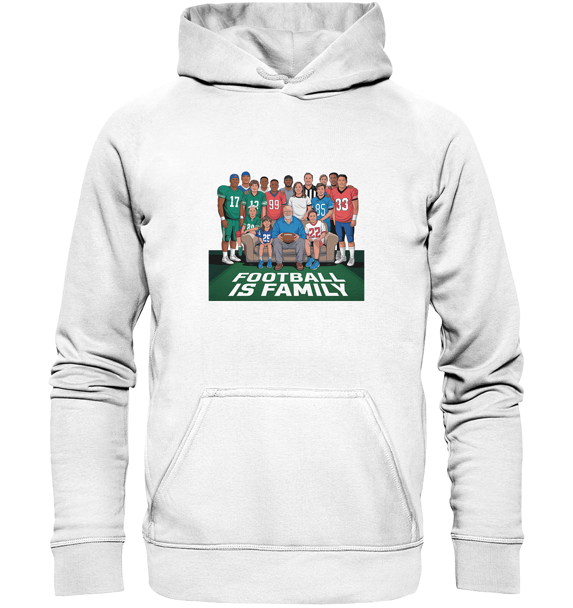 Football is Family - Basic Unisex Hoodie