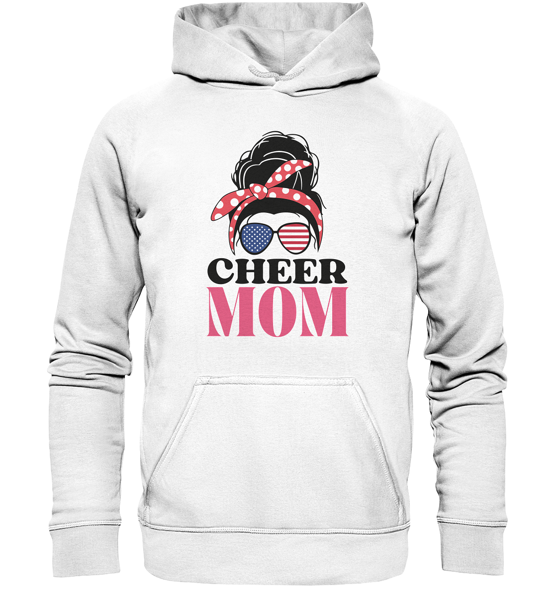 Cheer Mom Sunglases - Basic Unisex Hoodie