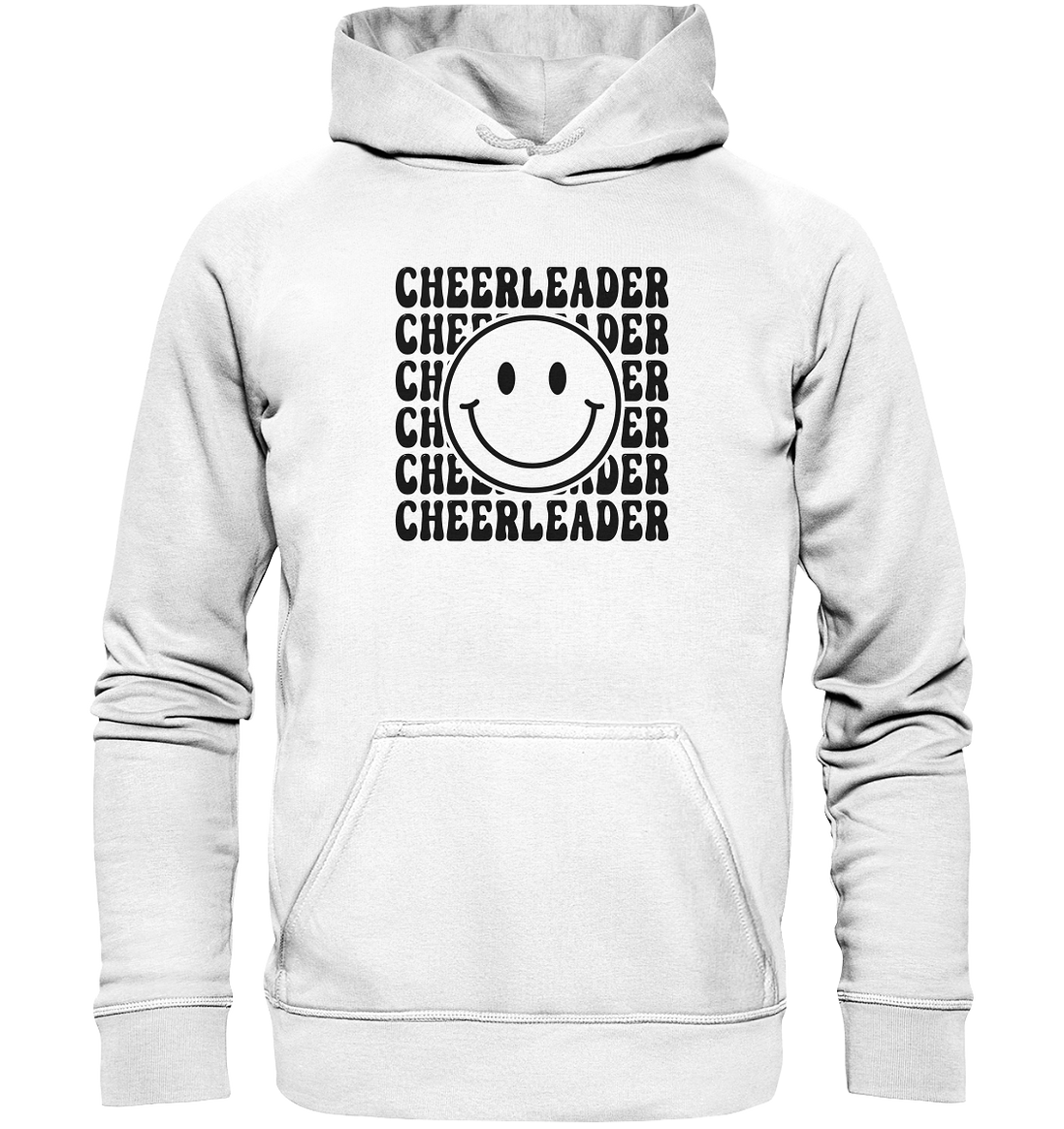 Cheerleader Smiley - Basic Unisex Hoodie