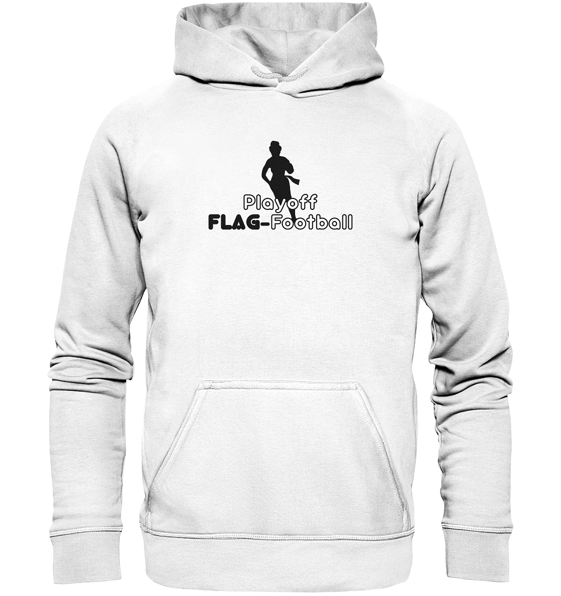 Playoff Flag Football  Women black  - Basic Unisex Hoodie