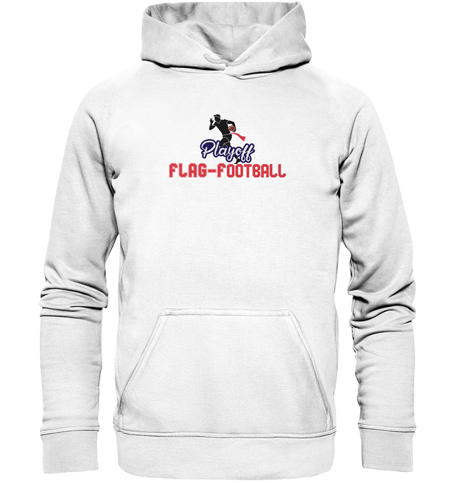 Playoff Flag Football  Men red - Basic Unisex Hoodie