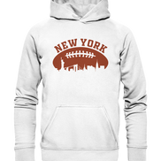 New York Football Silhoutte  - Basic Unisex Hoodie
