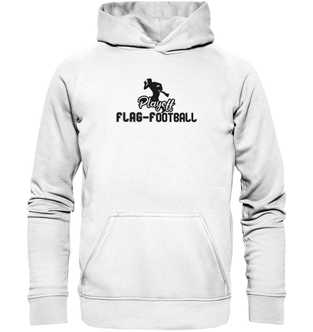 Playoff Flag Football  Men black - Basic Unisex Hoodie