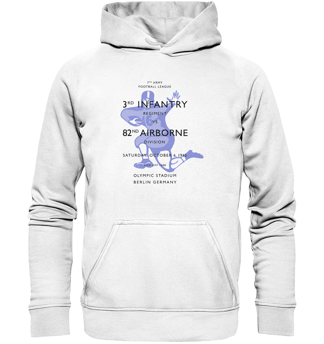 Infantry vs. Airborne 1945 - Basic Unisex Hoodie