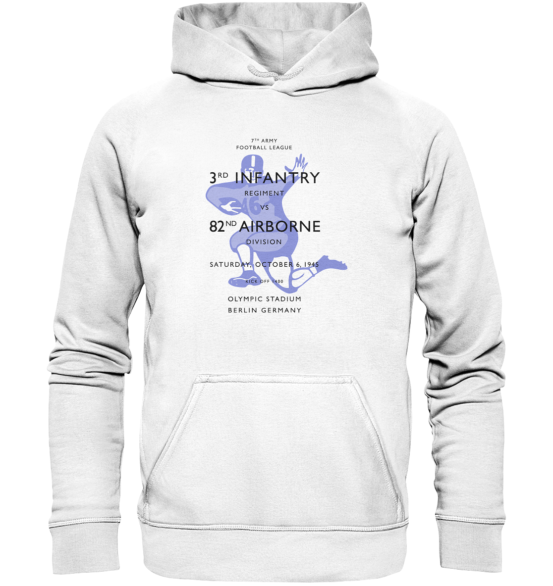 Infantry vs. Airborne 1945 - Basic Unisex Hoodie