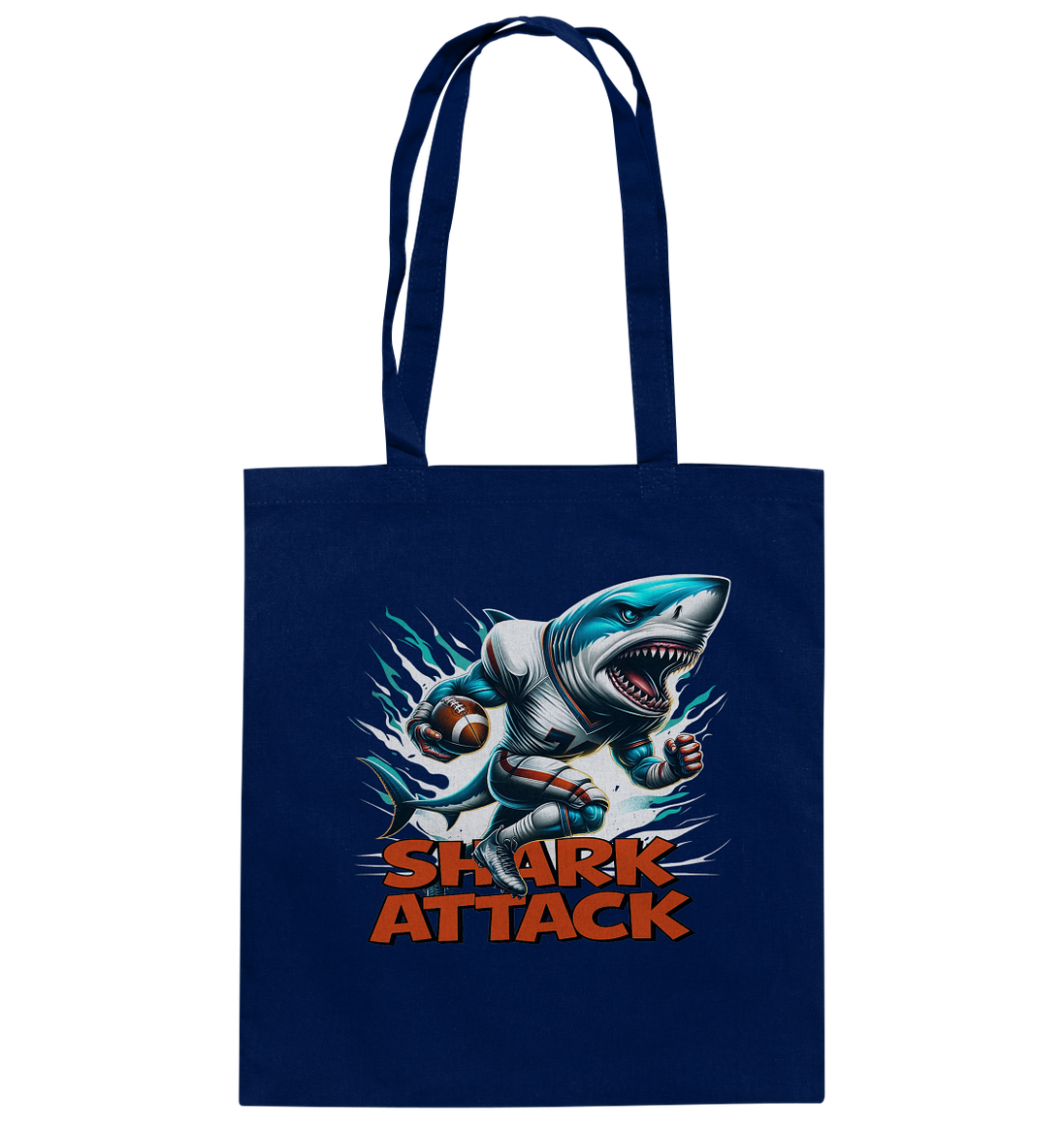 Shark Attack - Baumwolltasche