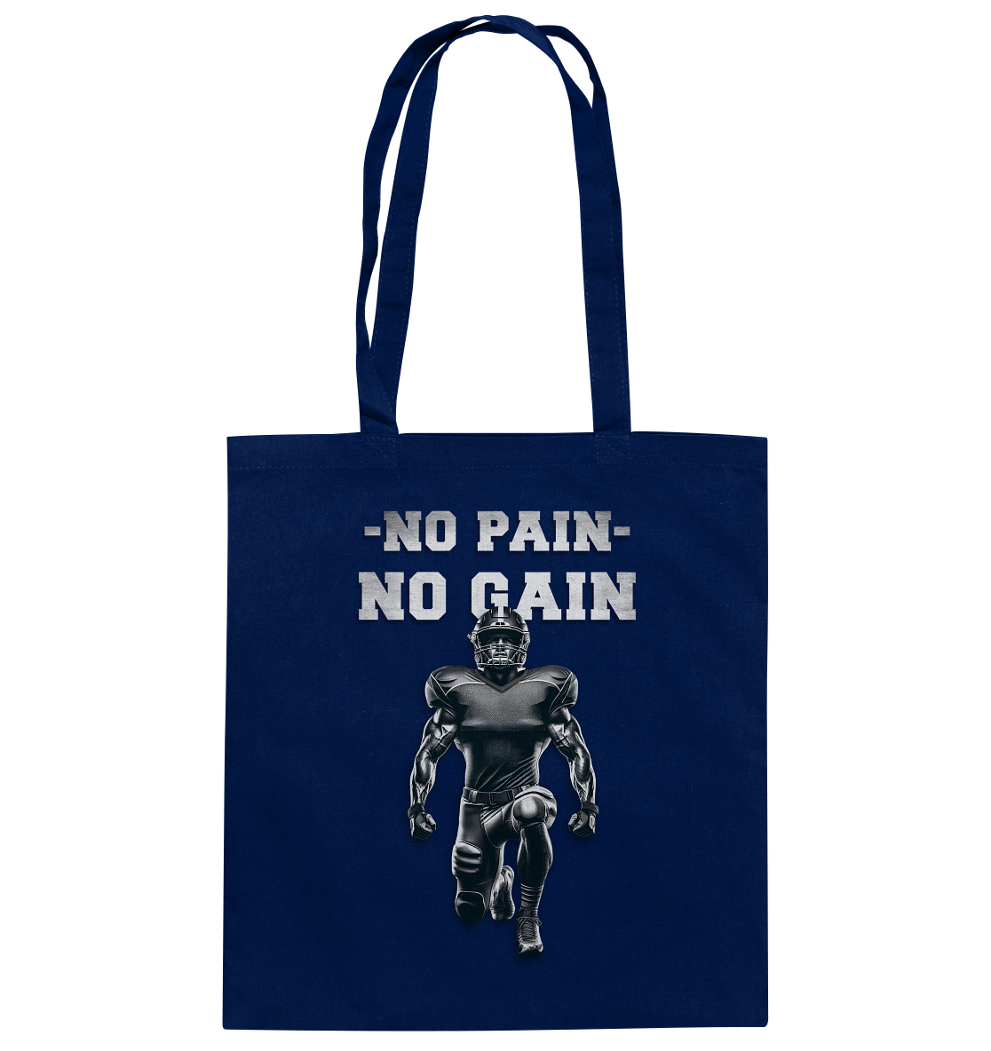 No Pain No Gain Metal  - Baumwolltasche